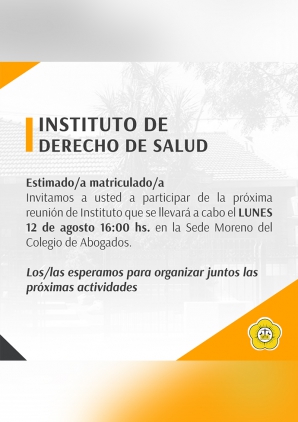 INSTITUTO DE DERECHO DE SALUD